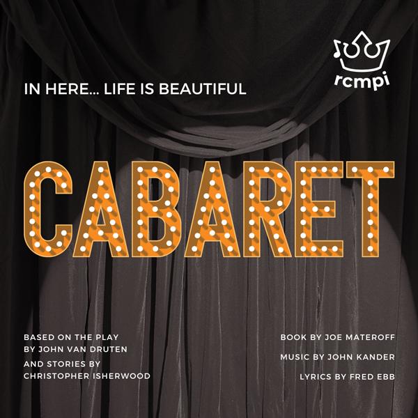 Cabaret show poster